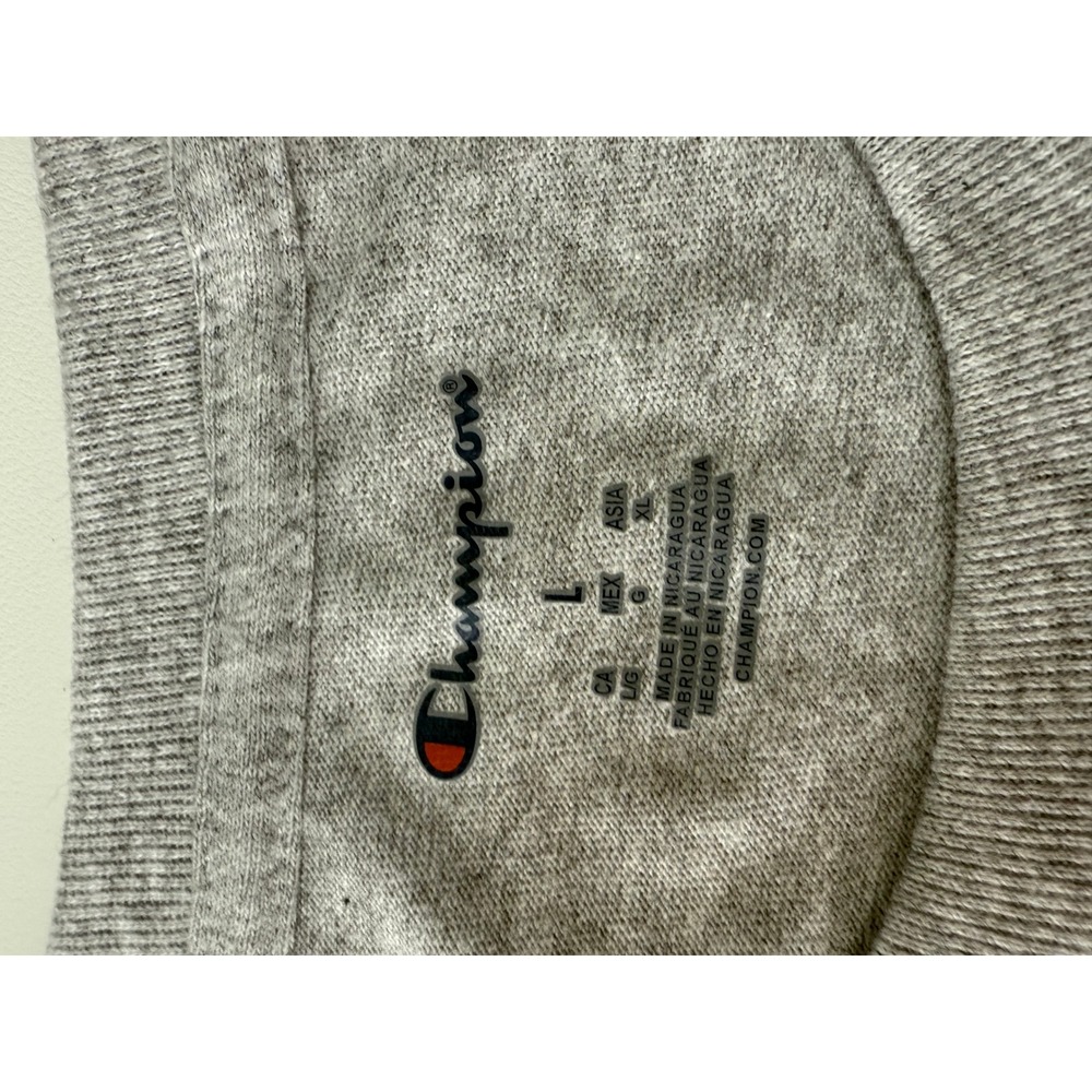 Champion SEC Logo Graphic Tee Shirt Grey Mens‎ Large NEW - Picture 5 of 8
